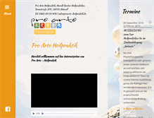 Tablet Screenshot of proarto-heilpraktik.de
